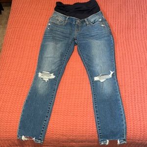 Abercrombie & Fitch Maternity Super Skinny Ankle Jean size 27/4